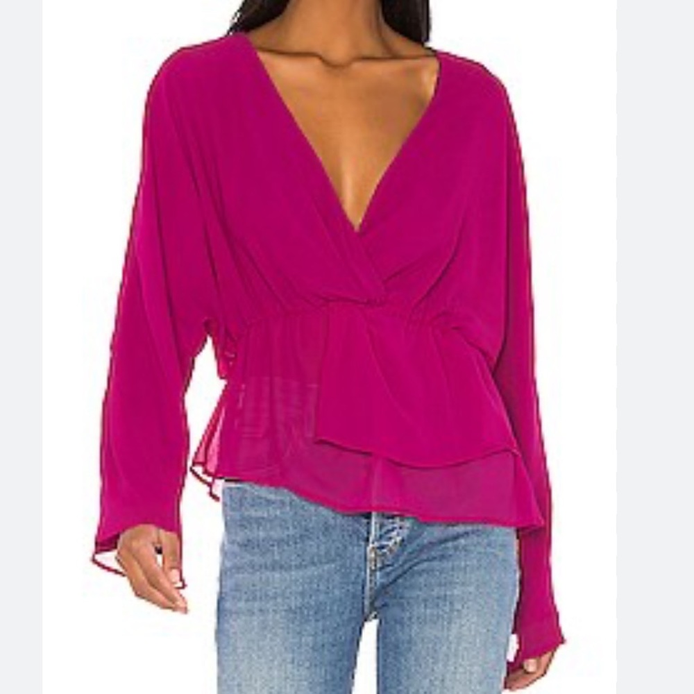 NWOT House of Harlow 1960 X REVOLVE Blouse